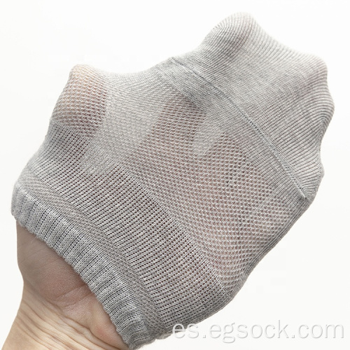 calcetines antideslizantes de verano de malla invisible para mujer